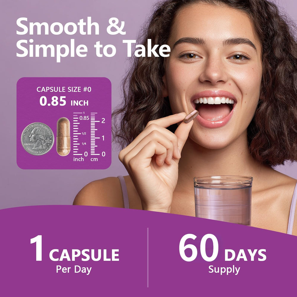 HyberVive vegan capsules dispensed on a clean surface for daily use.