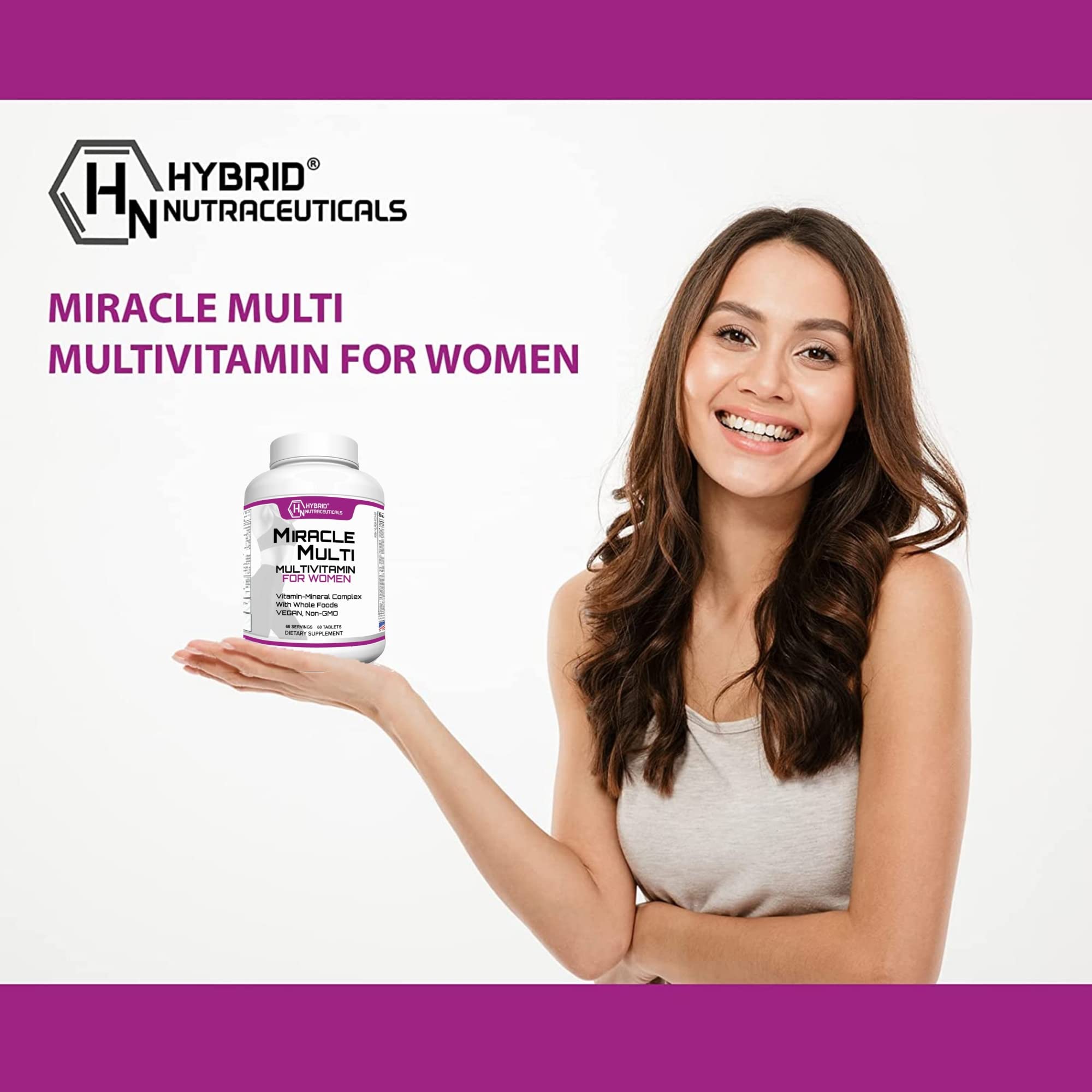 One-a-day MiracleMulti pack illustrating simple daily use for busy schedules