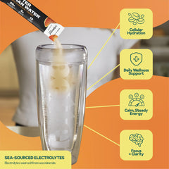 Hyburst Tangerine Tango flavor close-up highlighting tasty hydration.