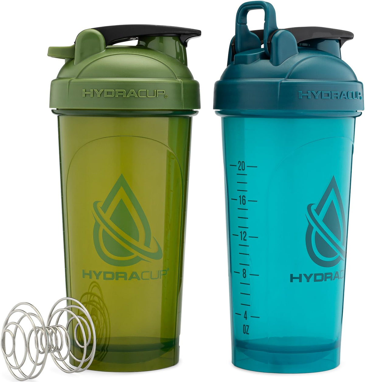 Hydra Cup ProFlow 28oz bottle showing durable build for smooth mixing on the go