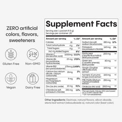 Hydralyte Liver Support milk thistle ingredient highlighting antioxidant-rich formula.