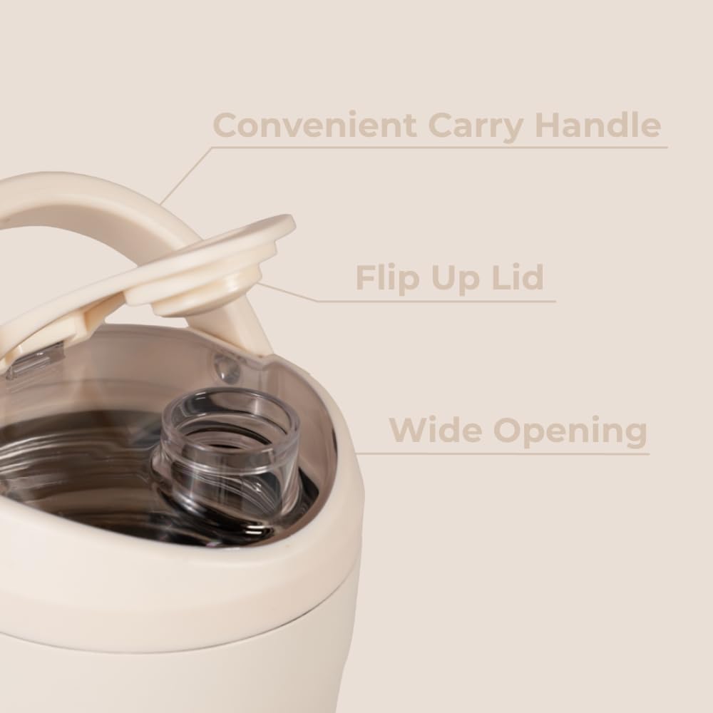 HydroJug leakproof lid keeps bag clean and bottles secure during travel.