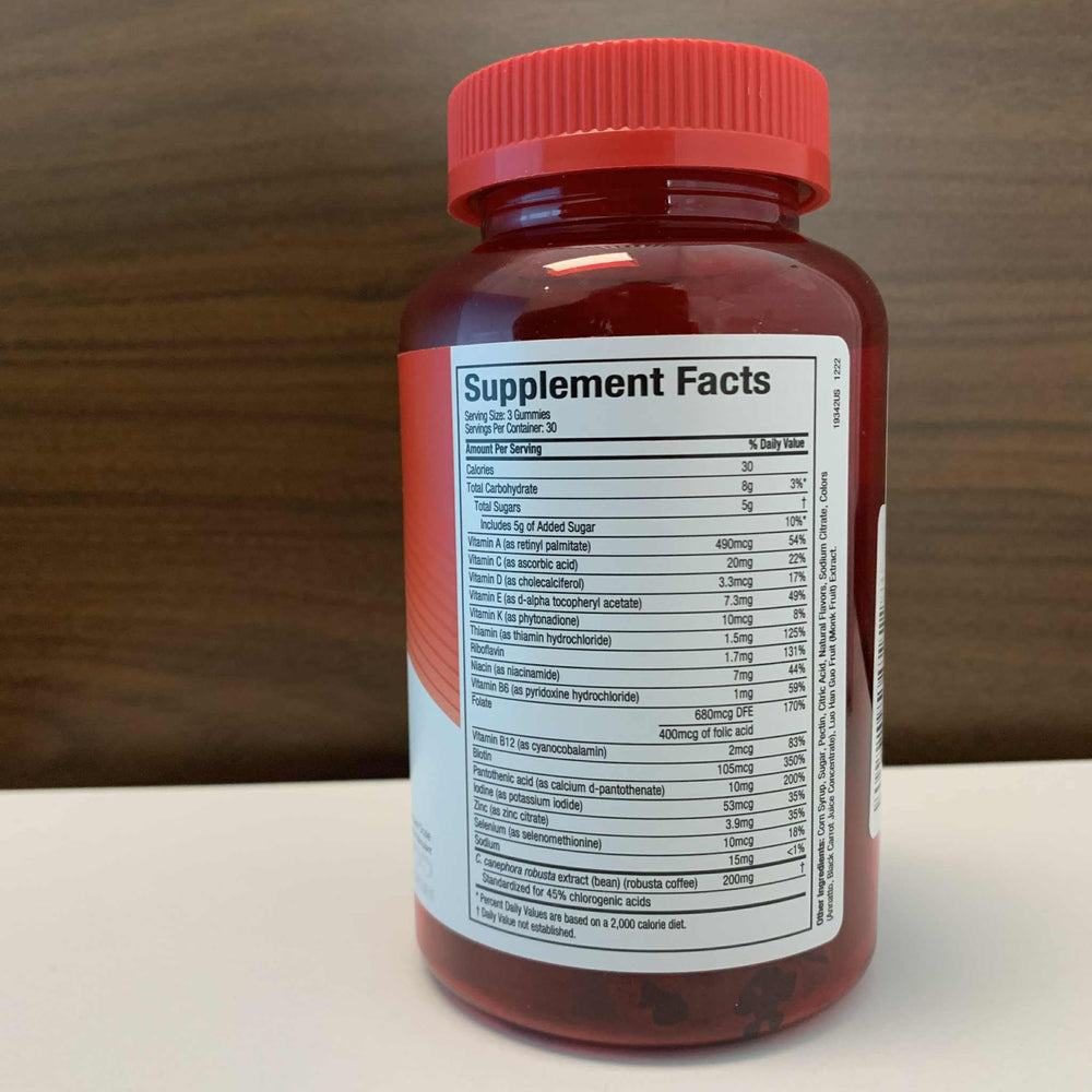 Hydroxycut Gummies glass with water, simple daily ritual.