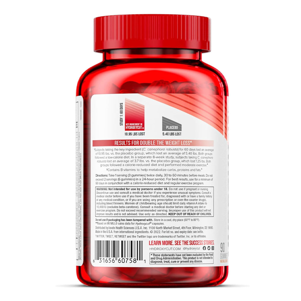Hydroxycut Gummies personal routine banner for daily wellness.
