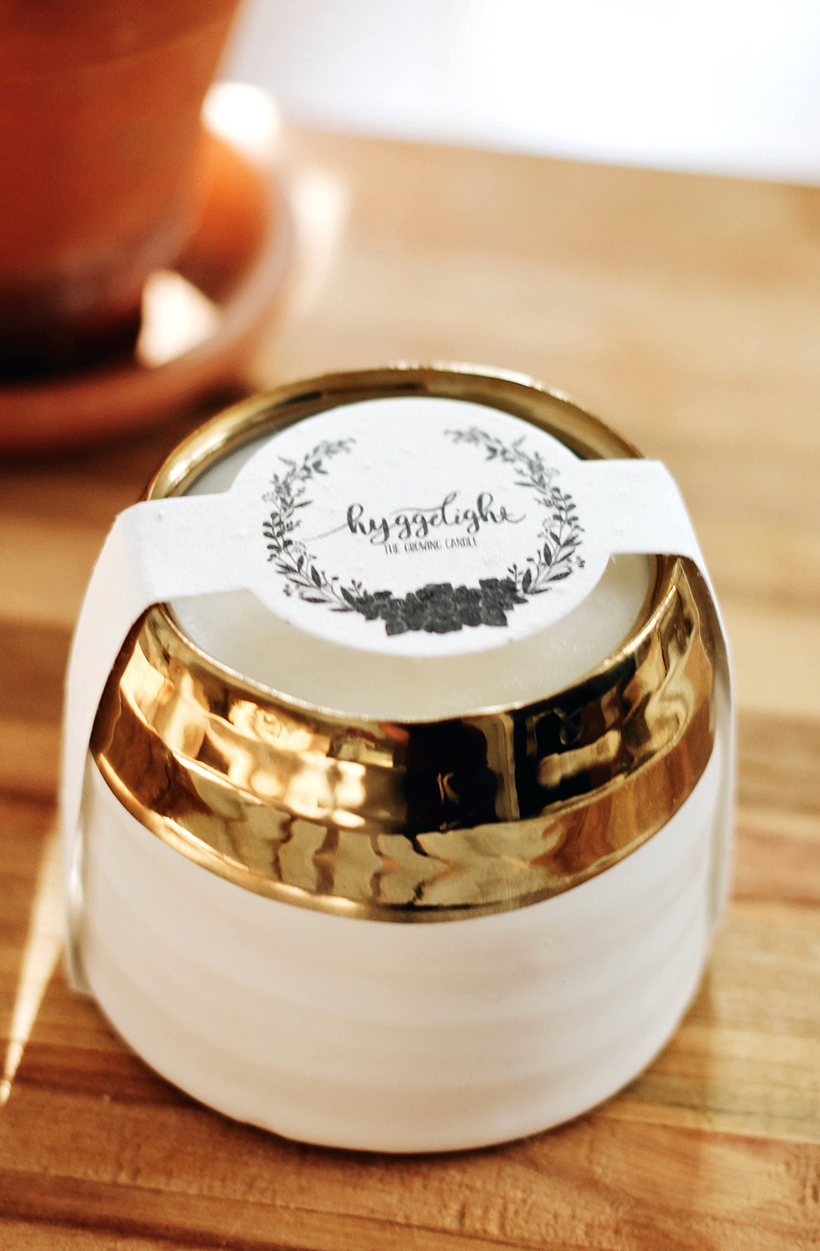 Hyggelight Clara elegant candle as home decor.