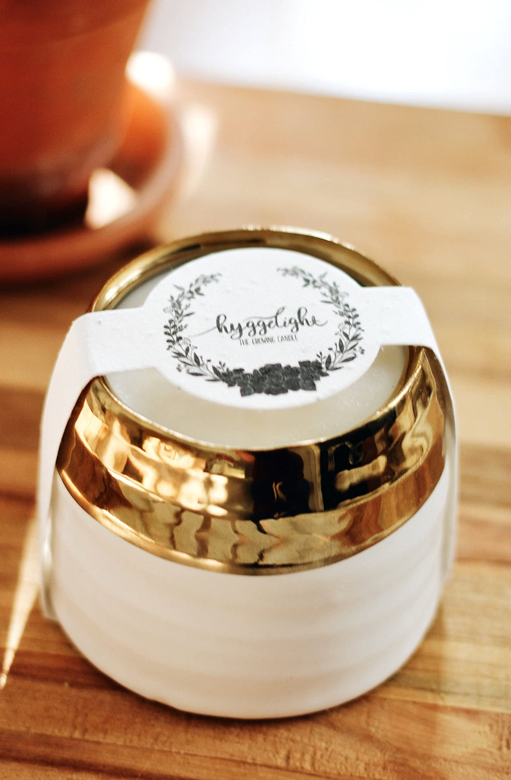 Hyggelight Clara elegant candle as home decor.