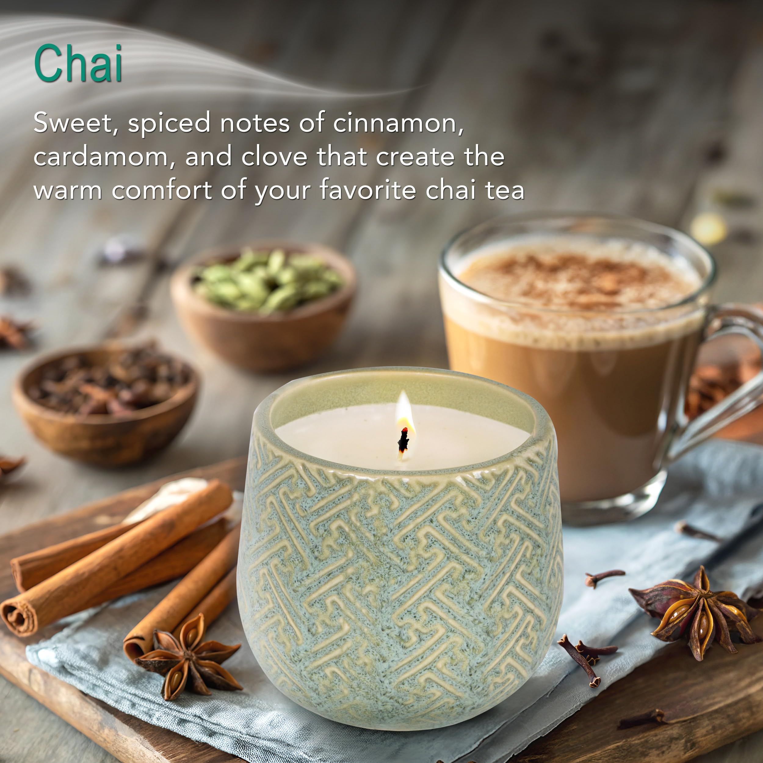 Hyggelight soy wax candle delivers a clean, long-lasting burn.