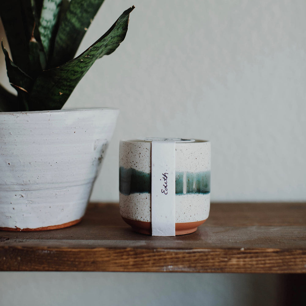 Hyggelight Edith reusable pot for herbs or flowers.