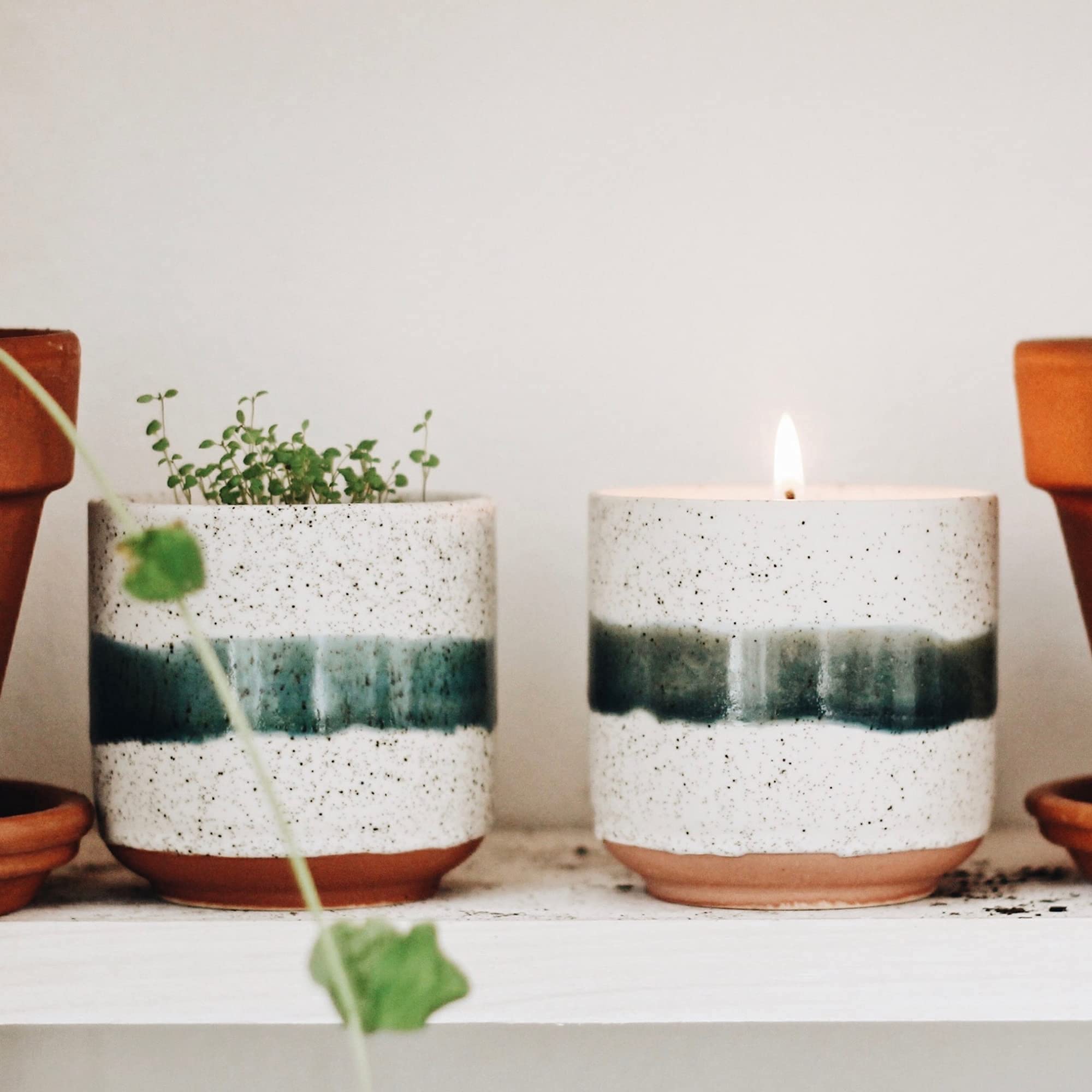 Hyggelight Edith candle-lit room with calming atmosphere.