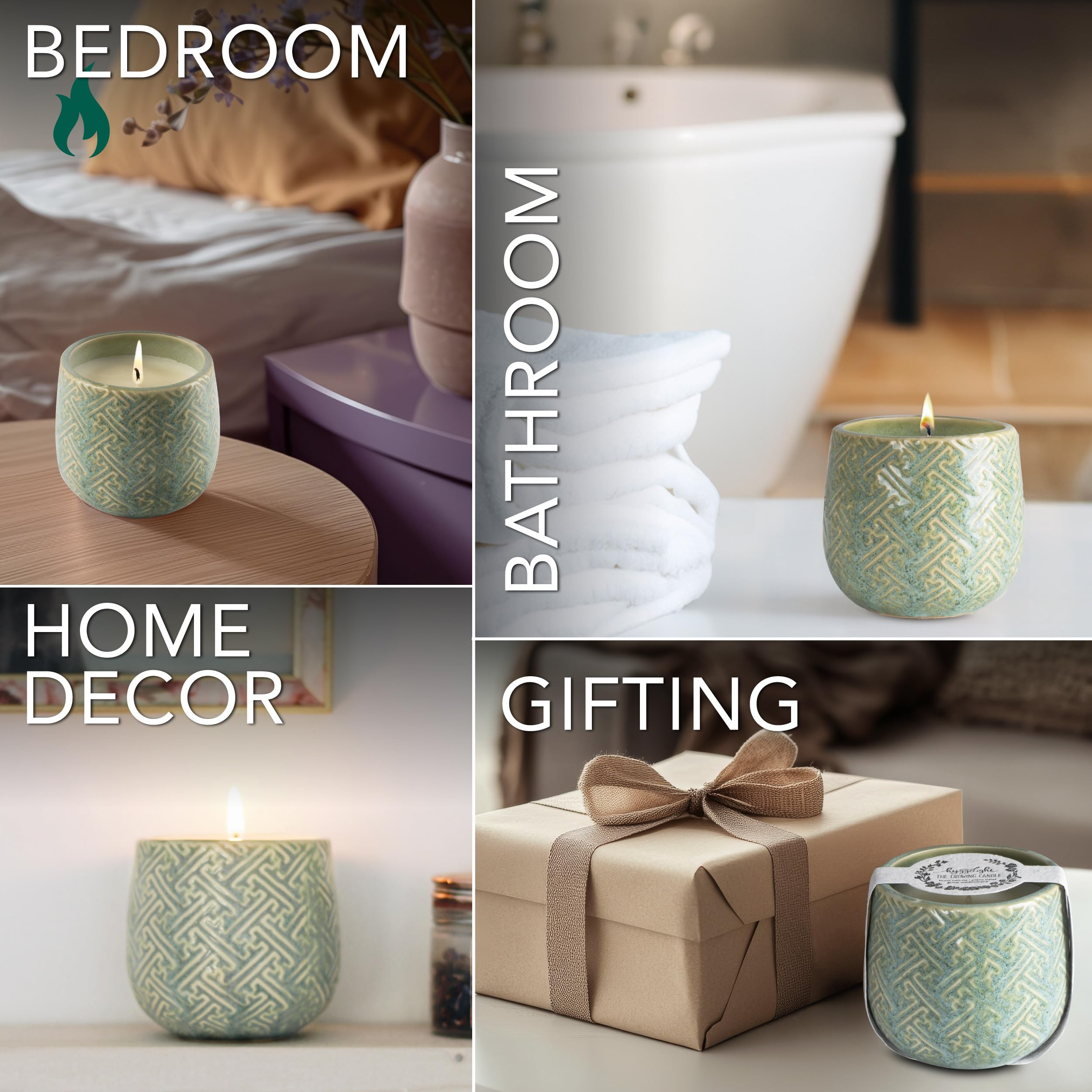Hyggelight from flame to flower feature to plant wildflowers.