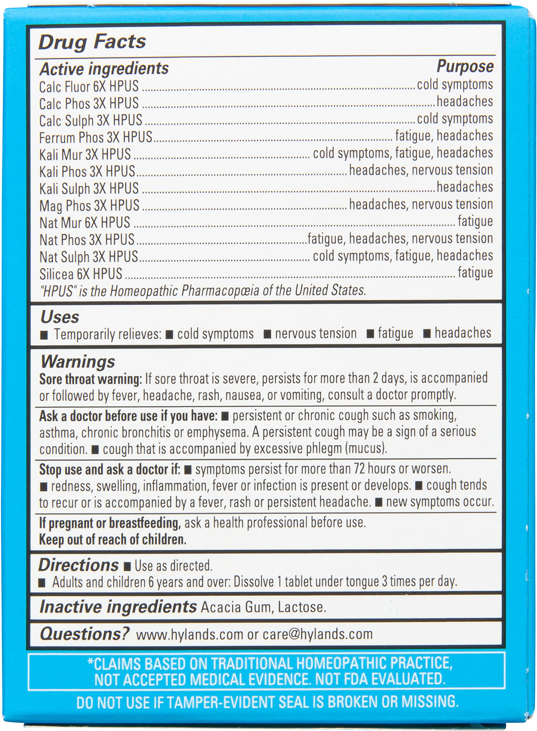 Hyland's Bioplasma 2-pack box, showing value and long-lasting supply.