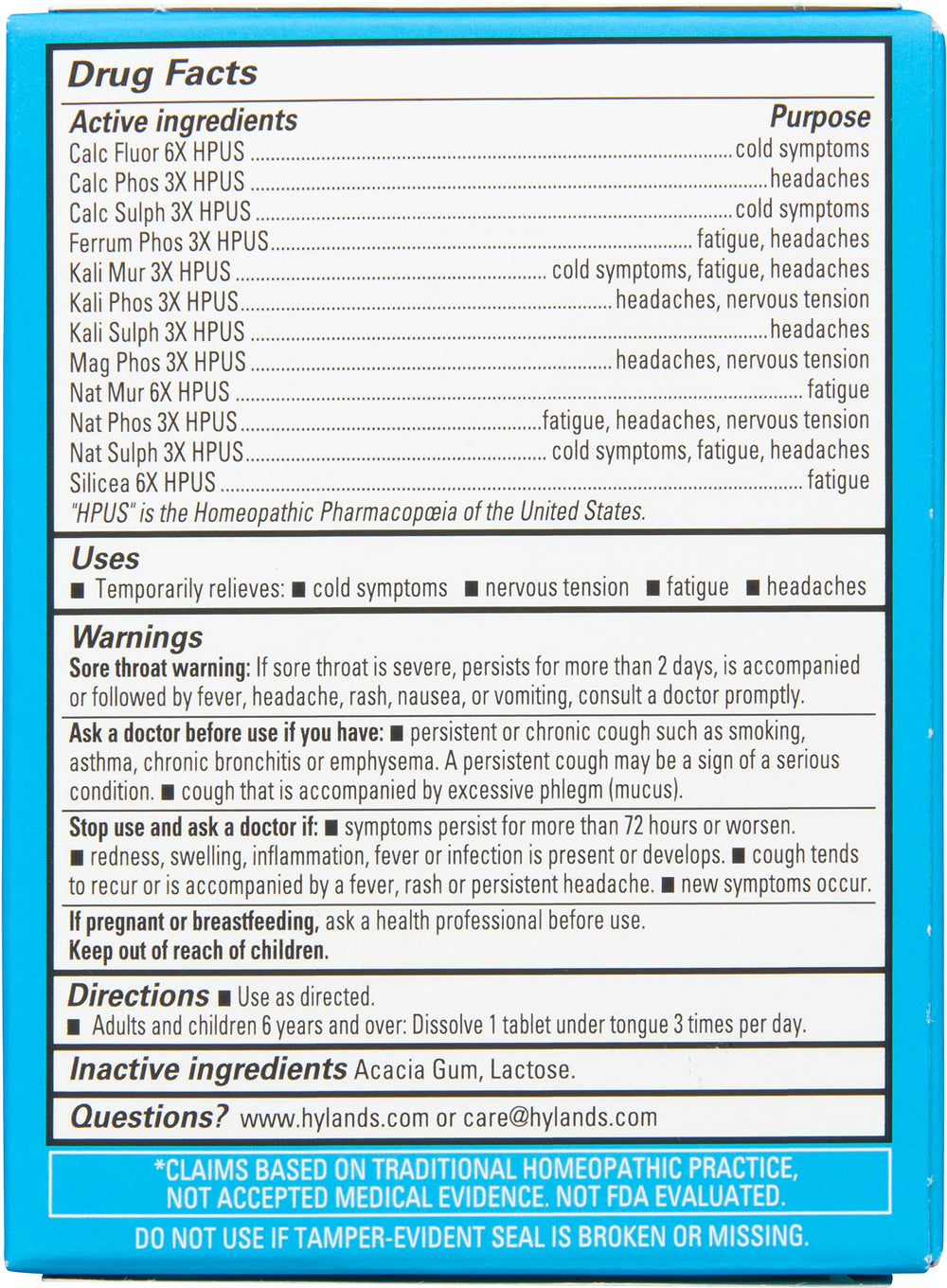 Hyland's Bioplasma 2-pack box, showing value and long-lasting supply.