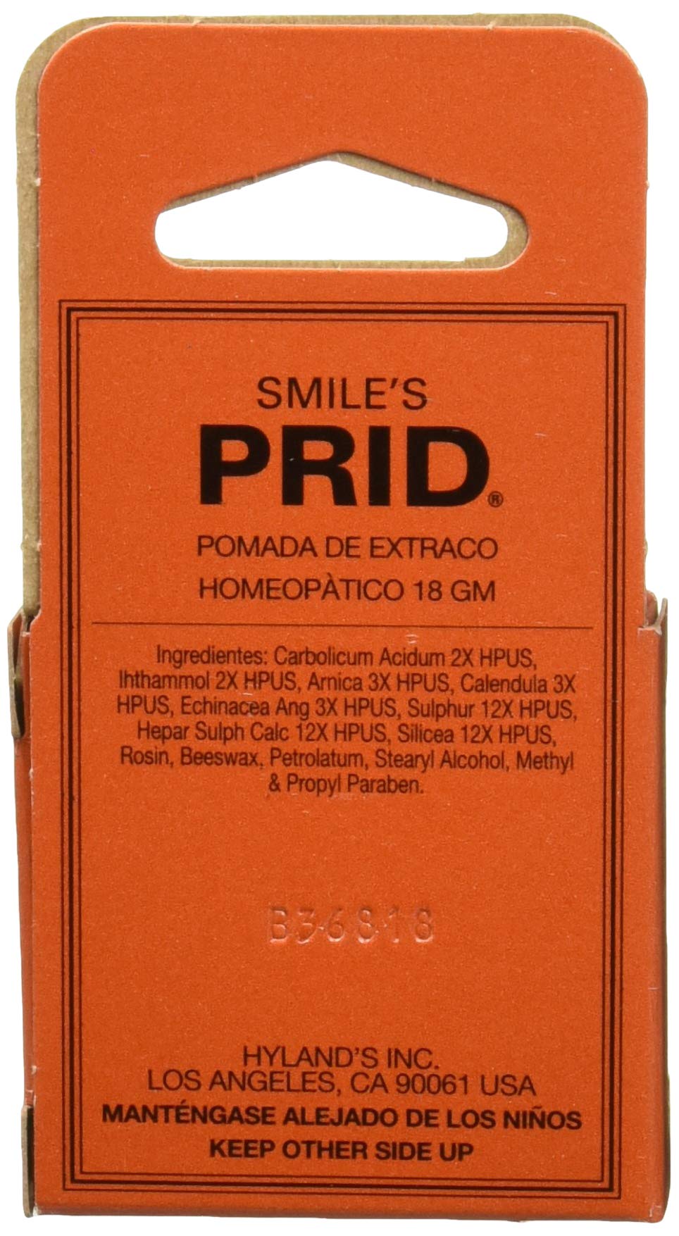 Hyland's PRID drawing salve tubes image showing dual pack for boils, splinters, and skin issues.