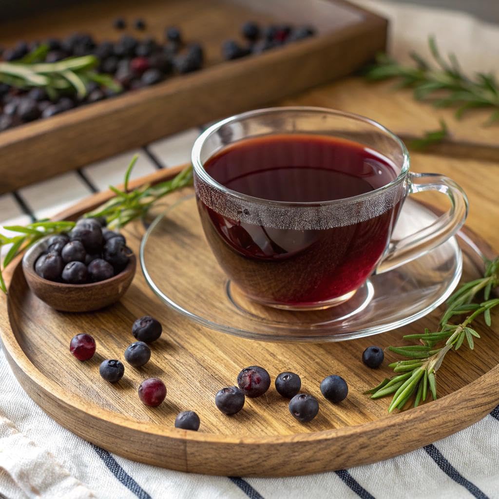 Hyleys Acai Berry tea berries close-up highlighting fresh flavor