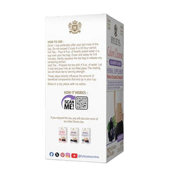 Hyleys Colon Cleanse Tea Acai Berry cup with steam for relaxation