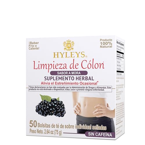 Hyleys Colon Cleanse Tea cup with aroma rising from tea.