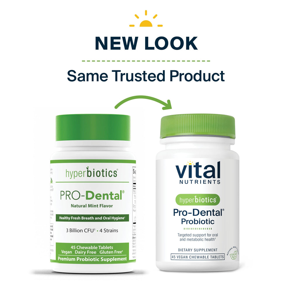 Hyperbiotics Pro Dental trusted by practitioners for oral health support.