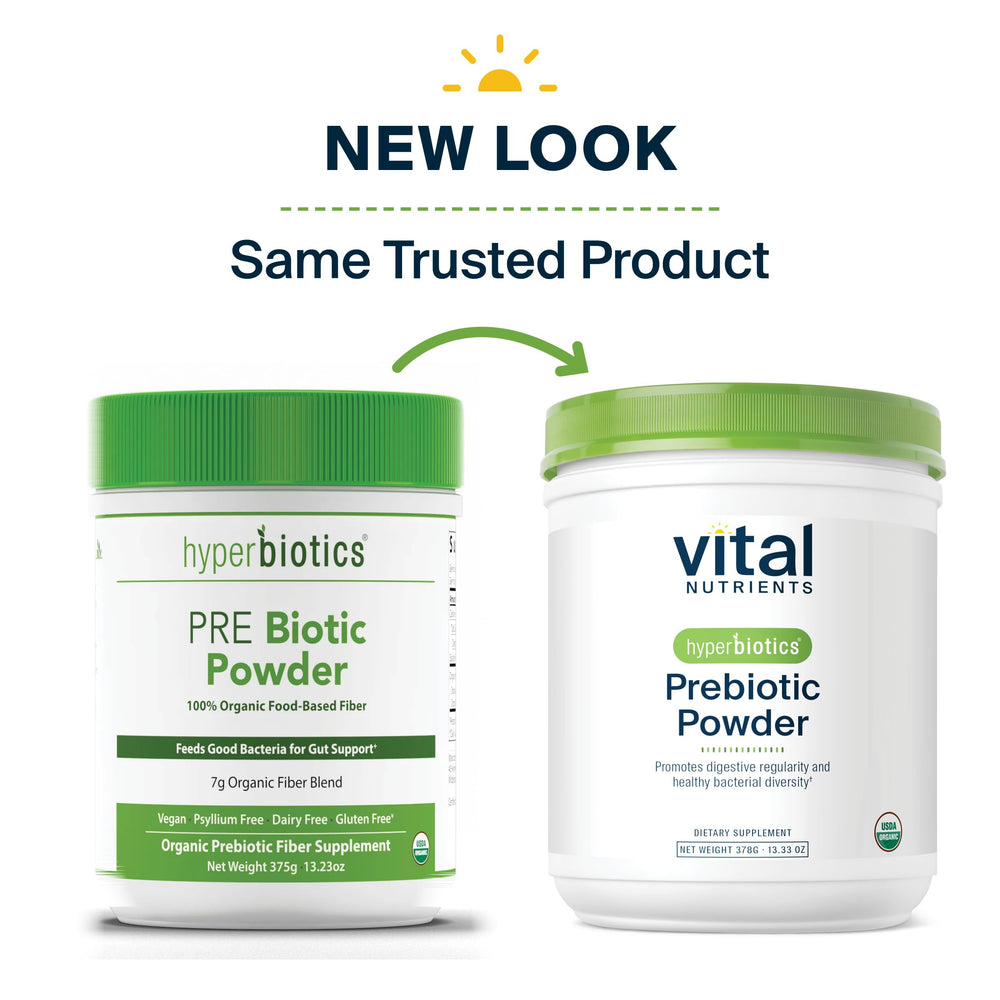 Hyperbiotics Vital Nutrients shows 54 servings per container for planning.