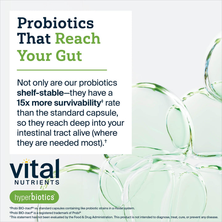 Hyperbiotics Vital Nutrients IBS Probiotic ingredients include LP299V and Boswellia serrata.