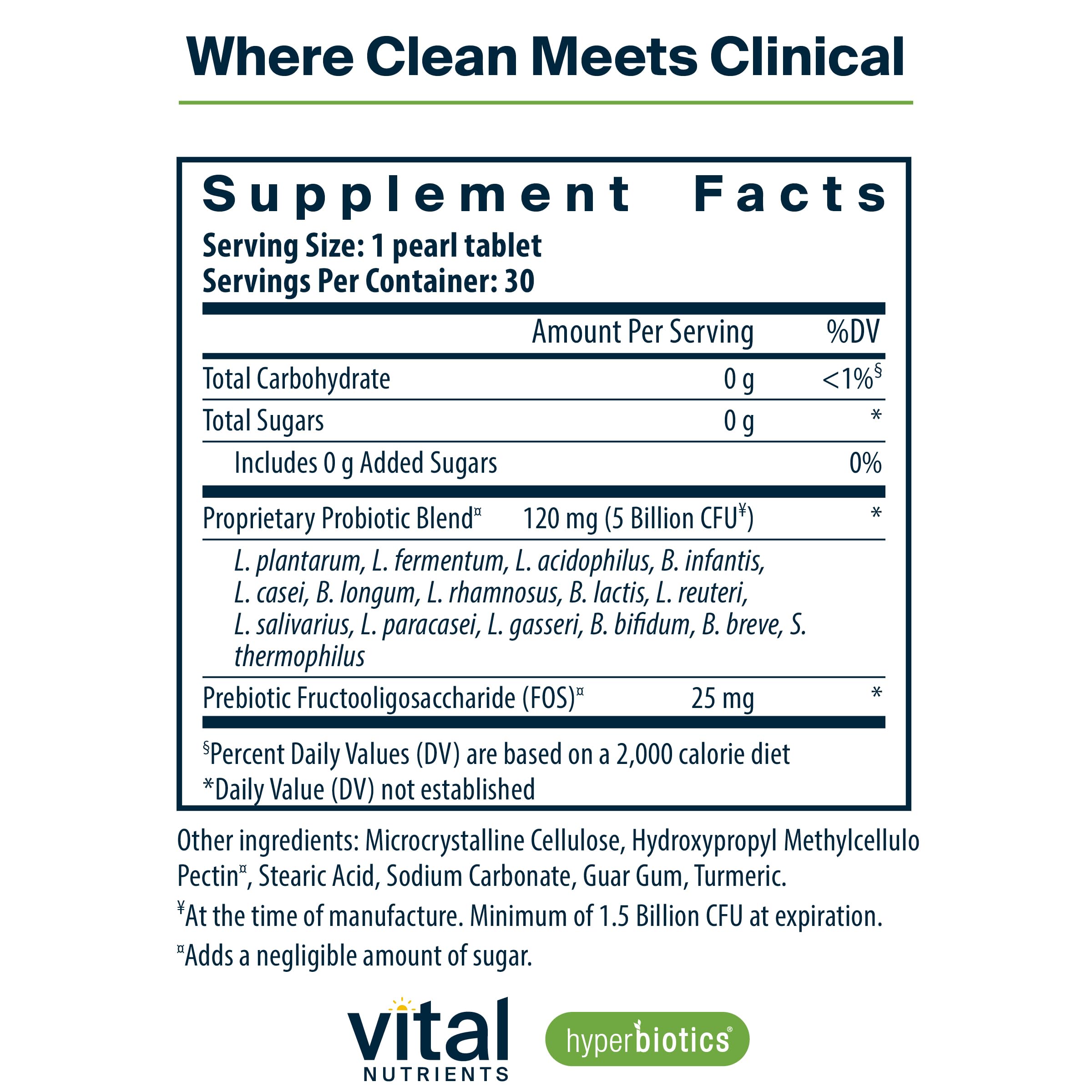 Hyperbiotics Vital Nutrients Pro-15 time-release pearls close-up deliver sustained gut coverage