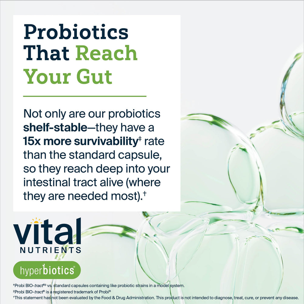 Hyperbiotics Vital Nutrients Pro Kids 3 Billion CFU with five targeted strains