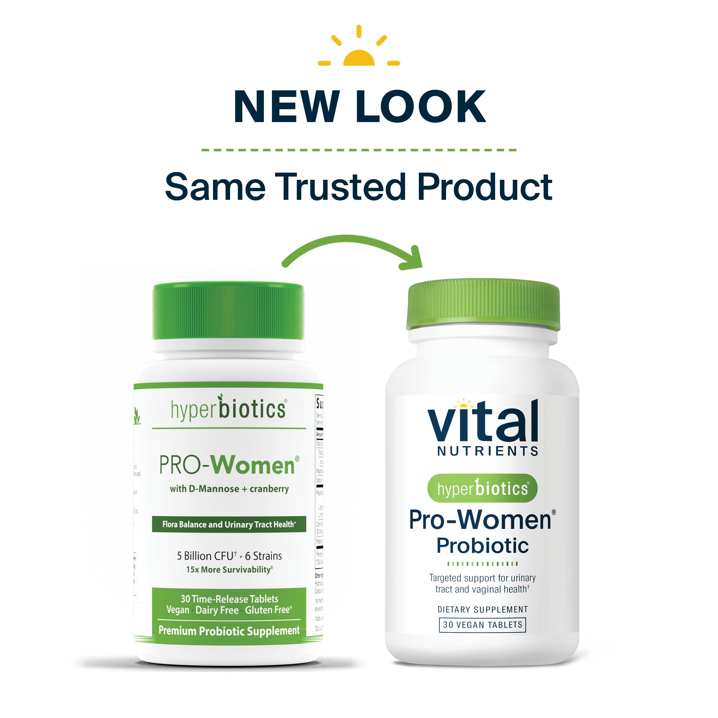 Hyperbiotics Vital Nutrients Pro Women NSF-certified facility badge.