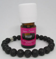 Hyssop Essential Oil diffuser shot showing peaceful ambiance.