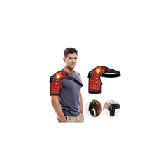 HYUVCX red light therapy shoulder device with 76 LEDs for targeted relief