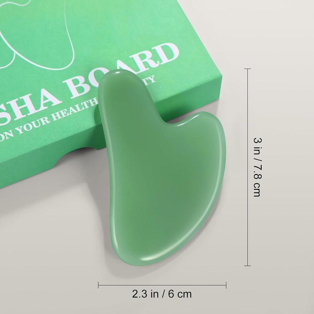 HZLXMYXO1 Compact Jade Gua Sha for quick rituals anywhere.
