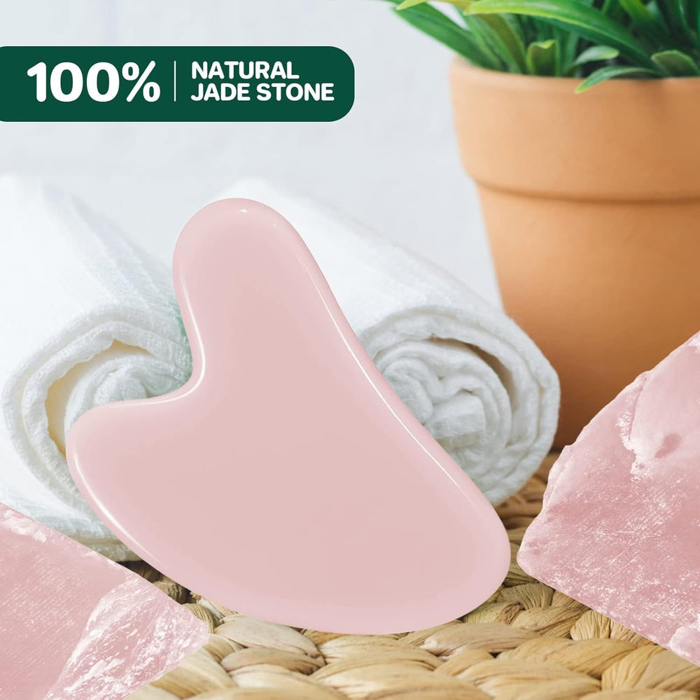 HZLXMYXO1 Travel-friendly Gua Sha for skincare on the go.