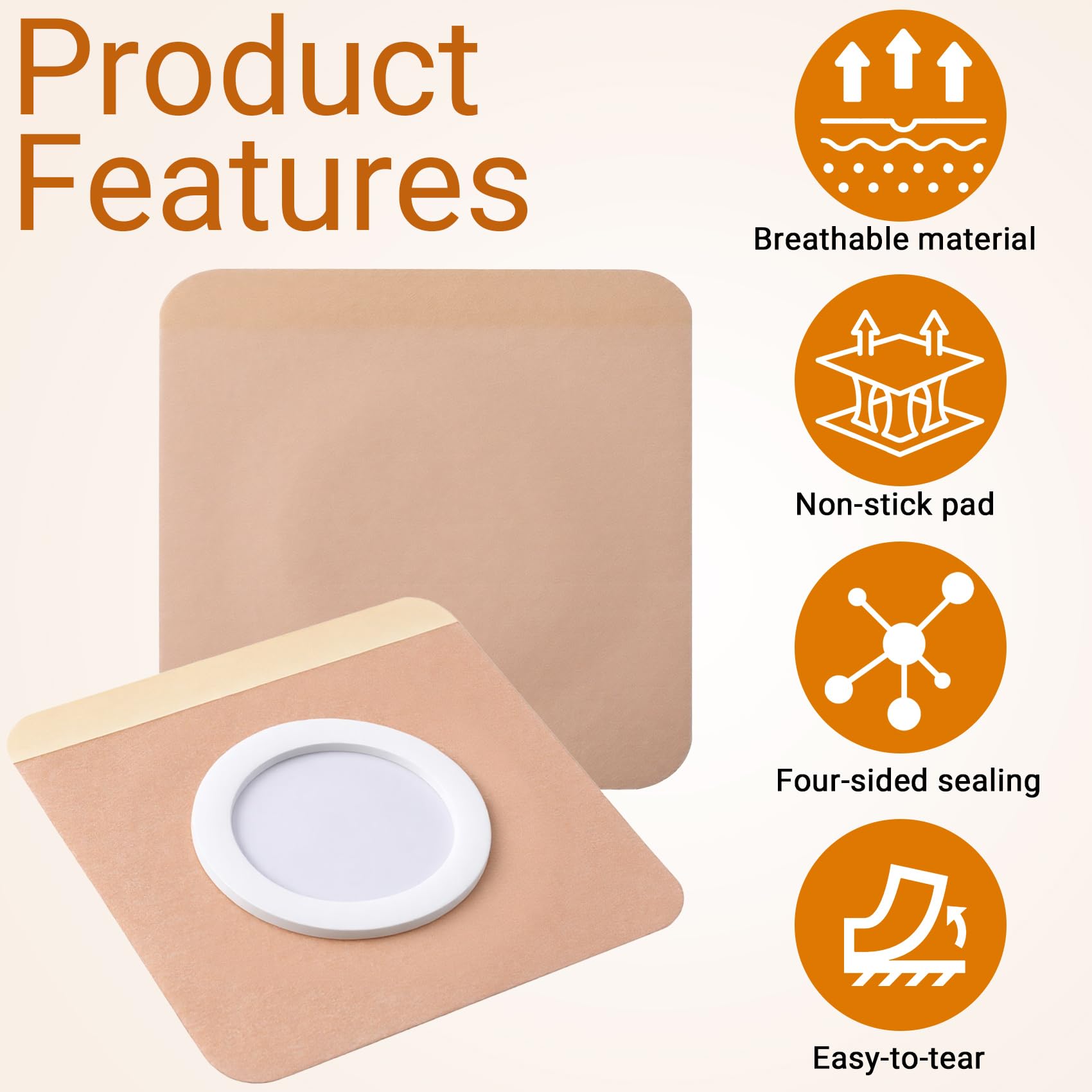 Hzopcw castor oil pack wraps on knee or abdomen for multi-area use