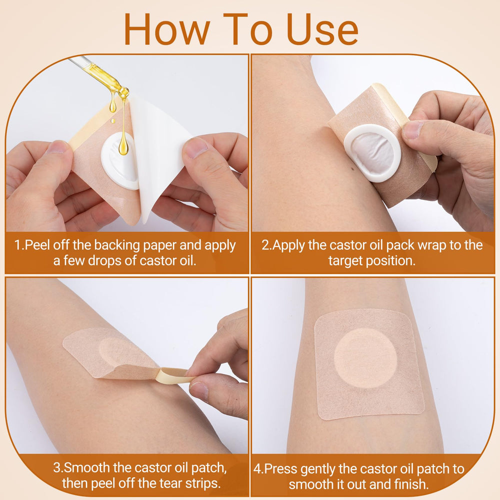 Hzopcw self-adhesive wraps applied over the belly button for a snug fit