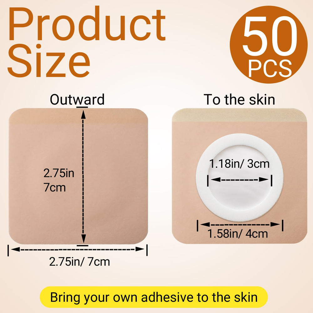 Hzopcw pack wraps showing 2.75 inch size to fit most bodies securely