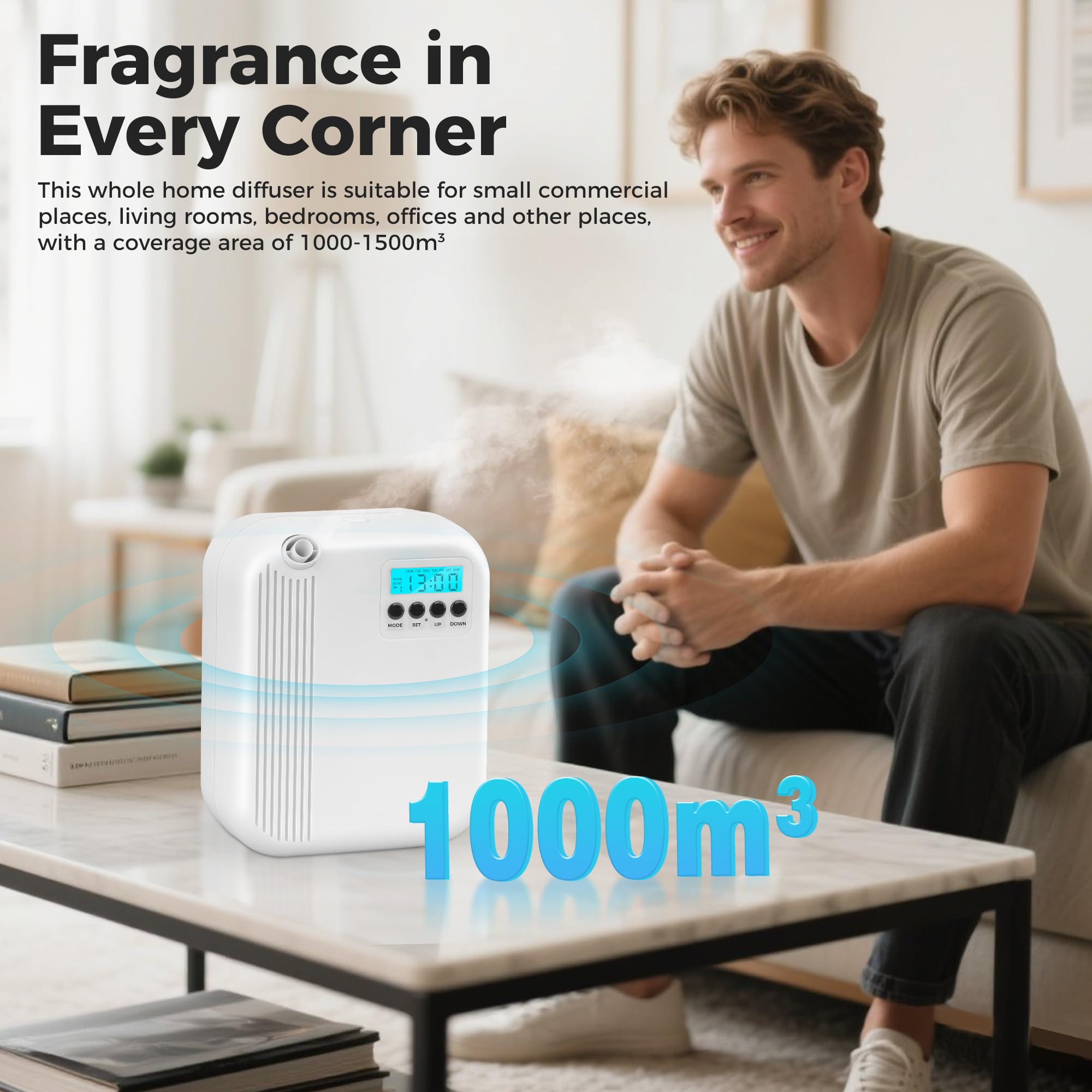 Quiet operation of the HZQVA diffuser for a calm work or living space