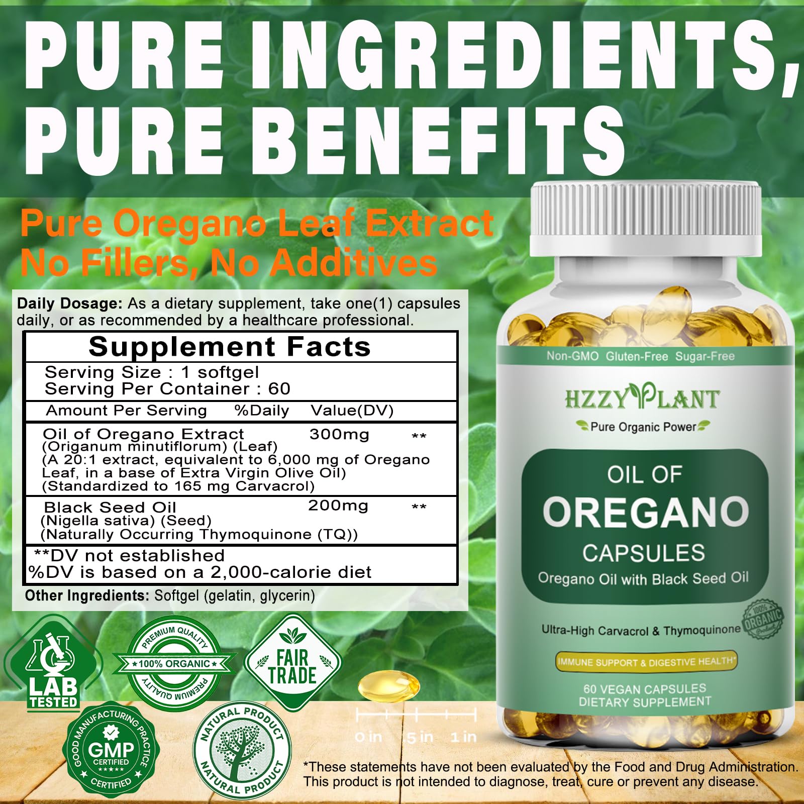 HZZYPLANT Softgels promoting digestive balance and daily wellness routine