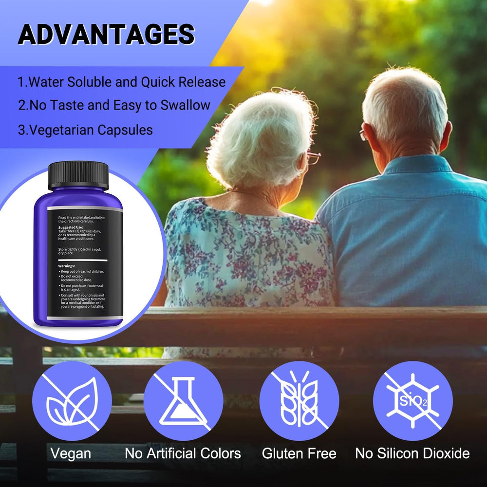 I LOVE HEALTH made in USA CGMP facility logo emphasizes reliable production.