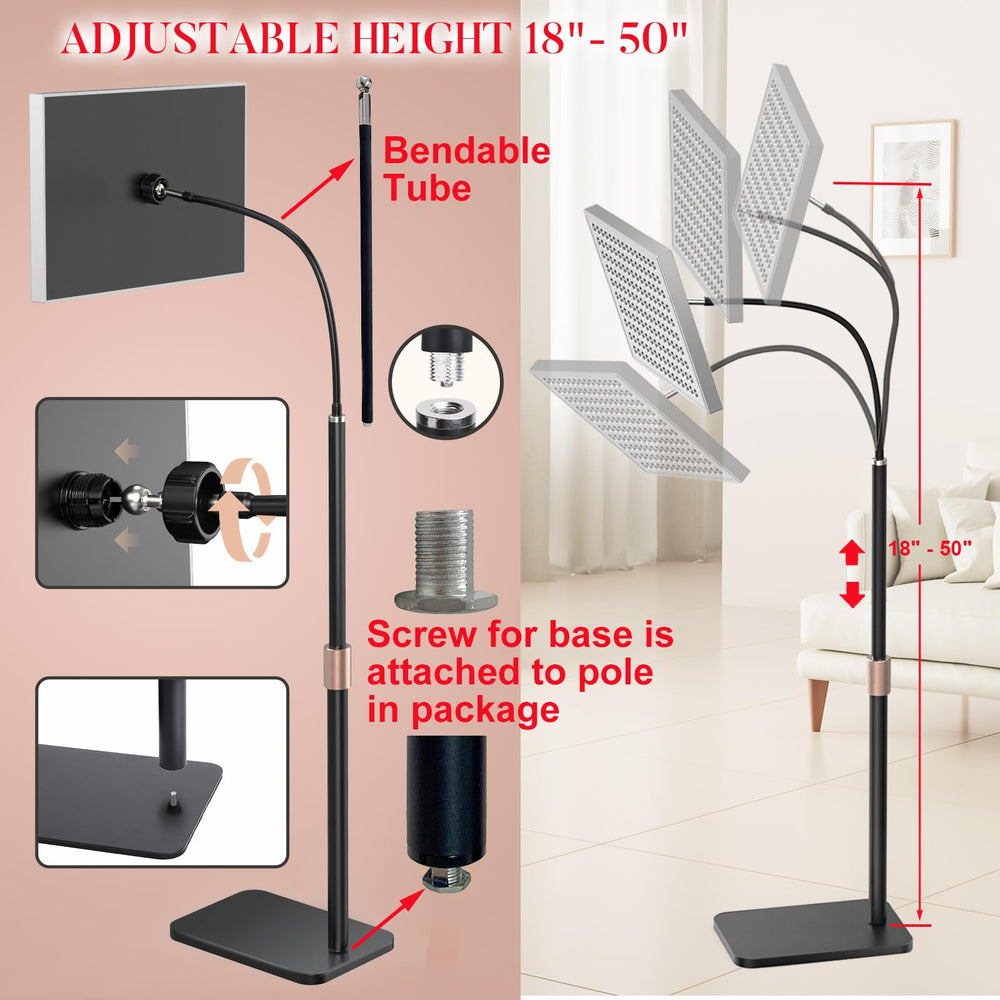 i-Venoya home-use scene highlights at-home red light therapy