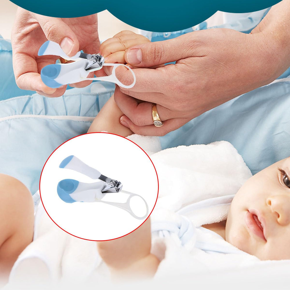 ibasenice baby nail clippers safety design to protect delicate nails