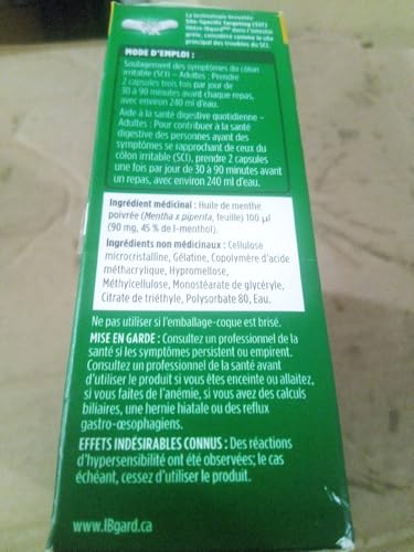 IBgard daily gut health capsules for convenient everyday IBS symptom support.