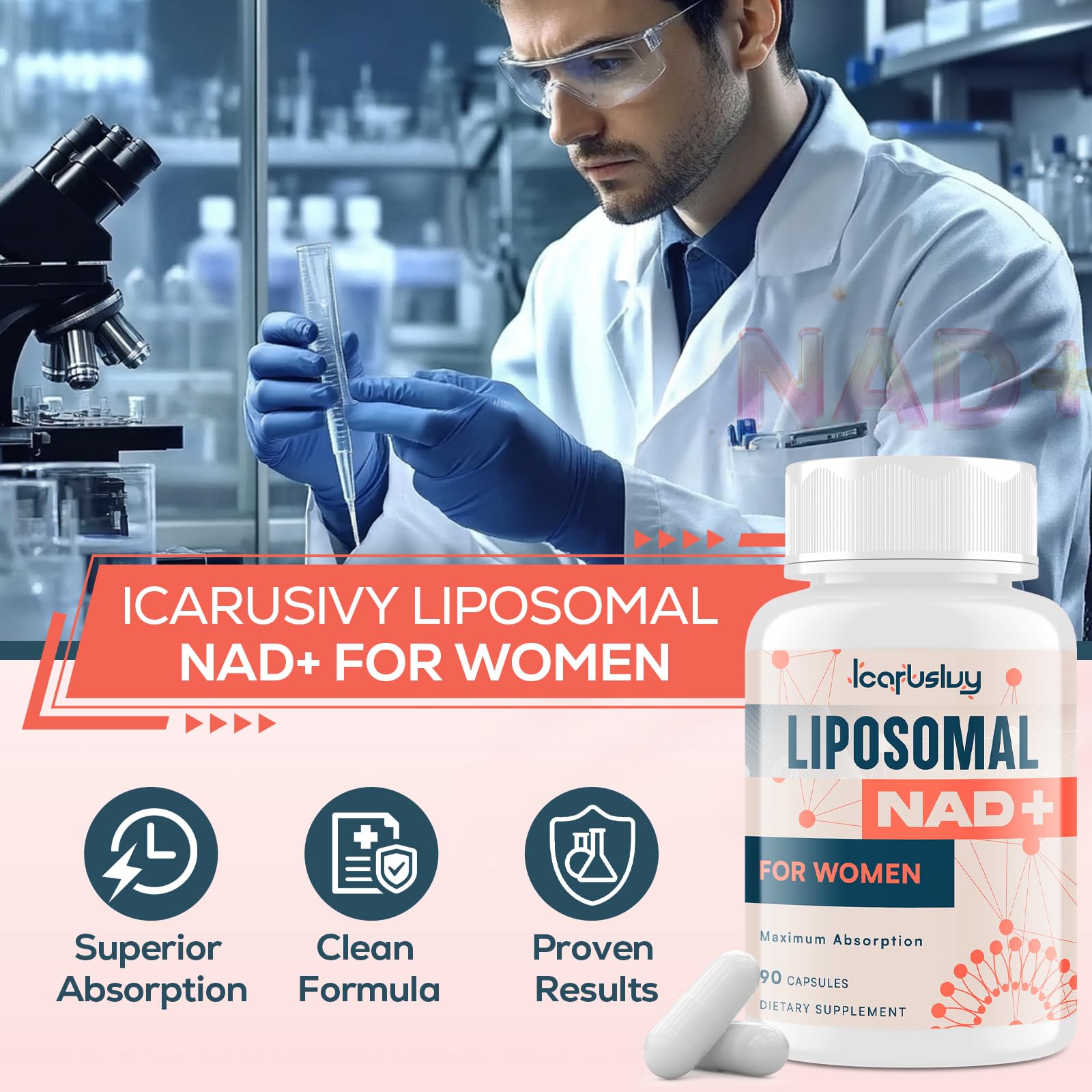 IcarusIvy bottle-label image hints at 720 capsules for a month.