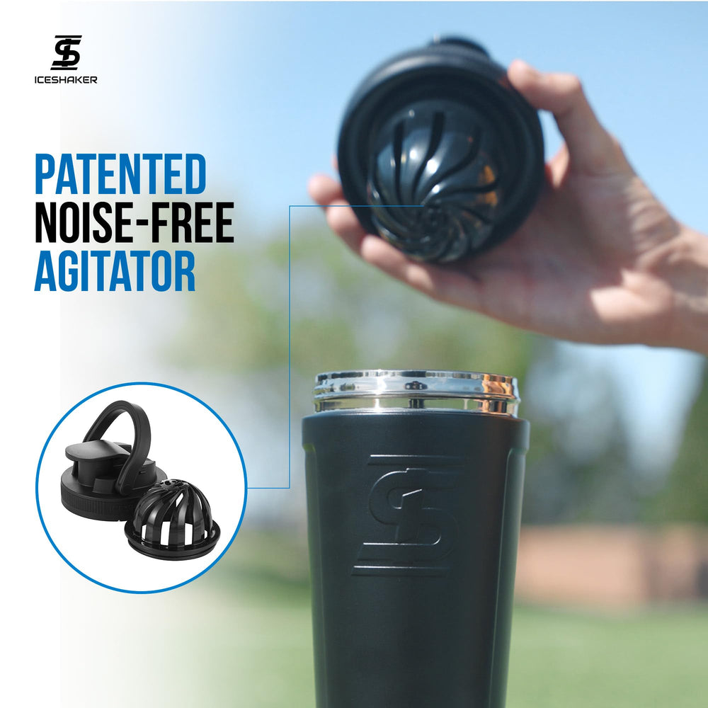 Ice Shaker silicone base prevents slipping and reduces noise