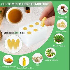 ICIMBI four trays 2ml silicone molds for efficient batch production