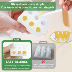 ICIMBI silicone molds with cleaning brush for easy maintenance