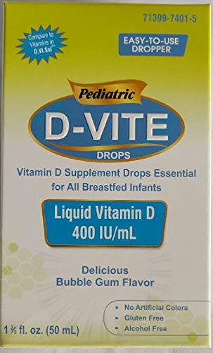 ICOOFLY Pediatric D-Vite bubble gum bottle ready for daily vitamin D support