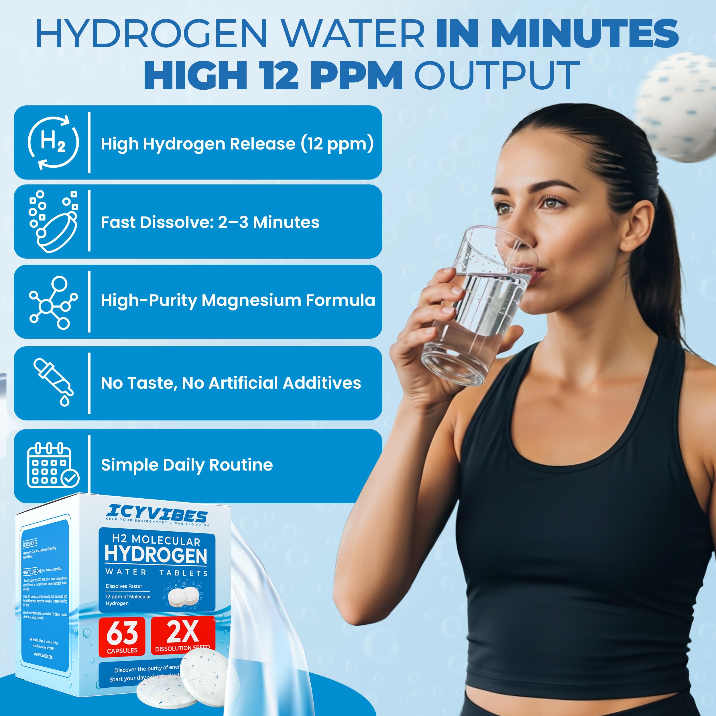 Travel-ready ICYVIBES pack for on the go hydration