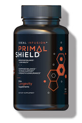 Ideal Infusion estrogen blocker bottle for balanced hormones and daily wellness.
