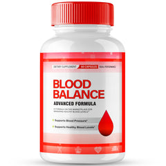 IDEAL PERFORMANCE Blood Balance bottle front view, premium natural formula.