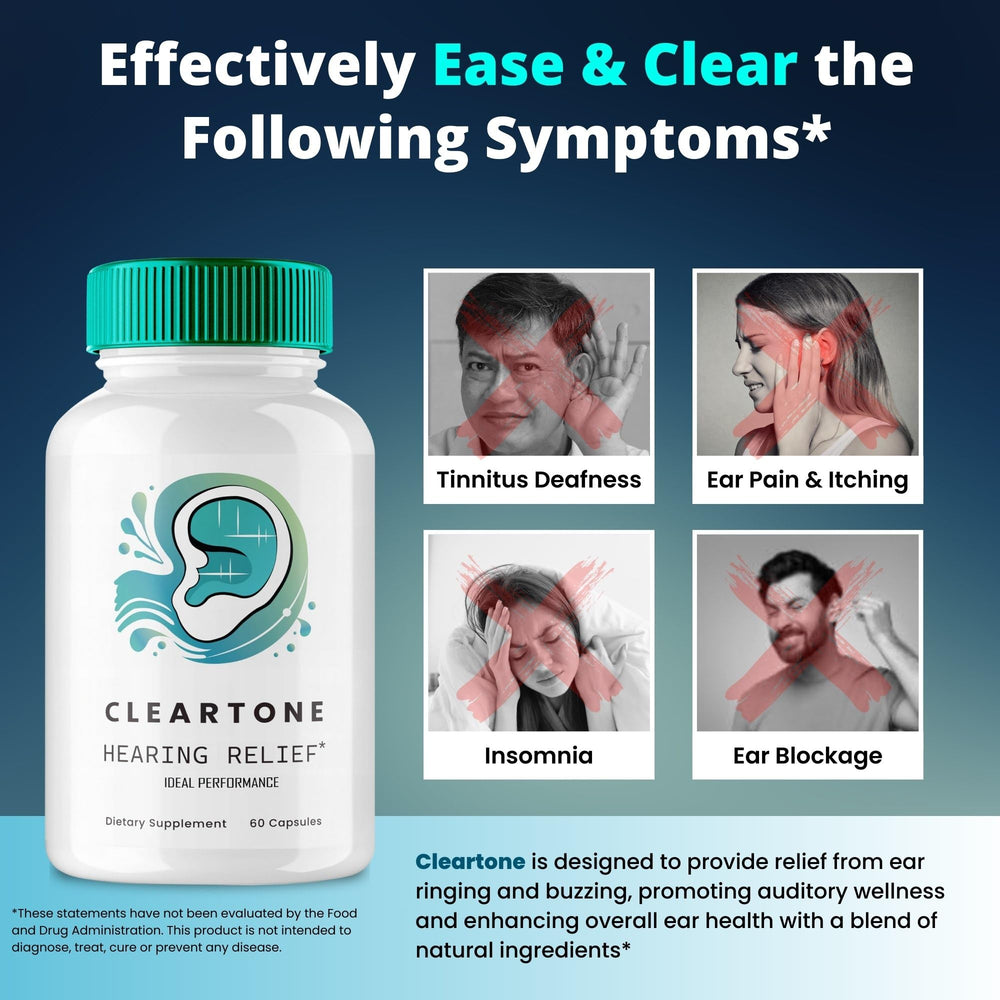Ideal Performance Cleartone capsules reviews collage shows user feedback