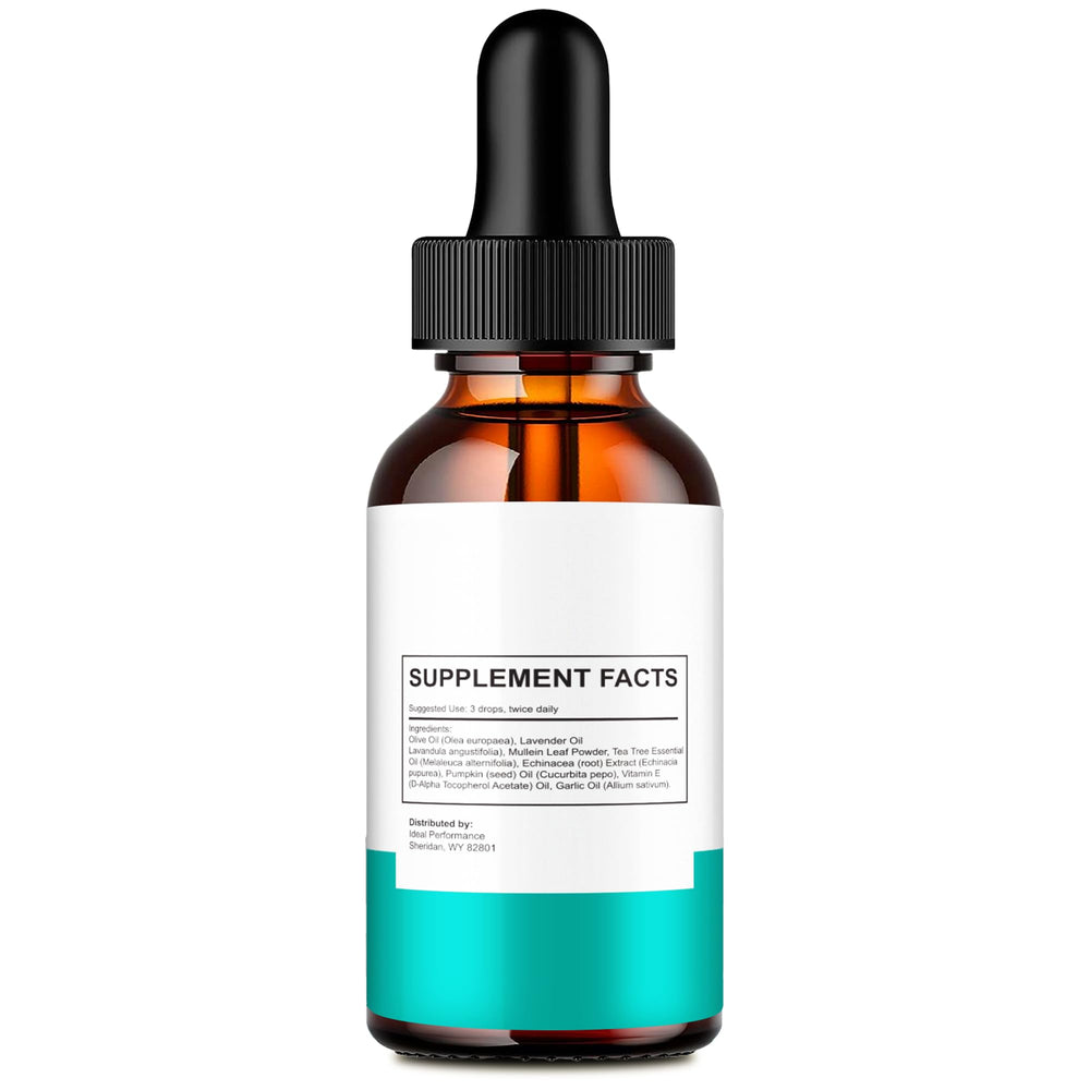 IDEAL PERFORMANCE Cortexi bottle label close-up for quick dosage reference
