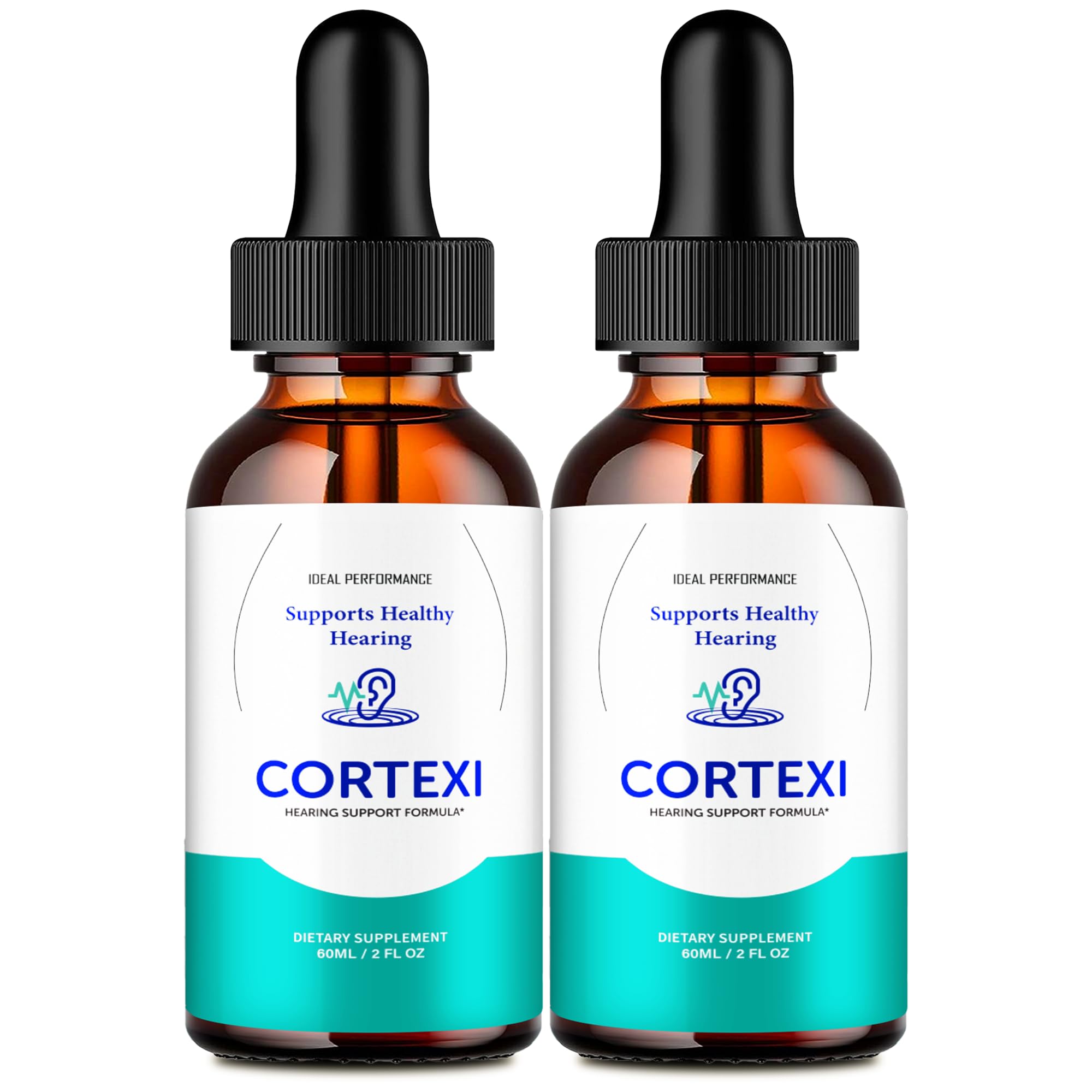IDEAL PERFORMANCE Cortexi bottle pour for easy daily dosing